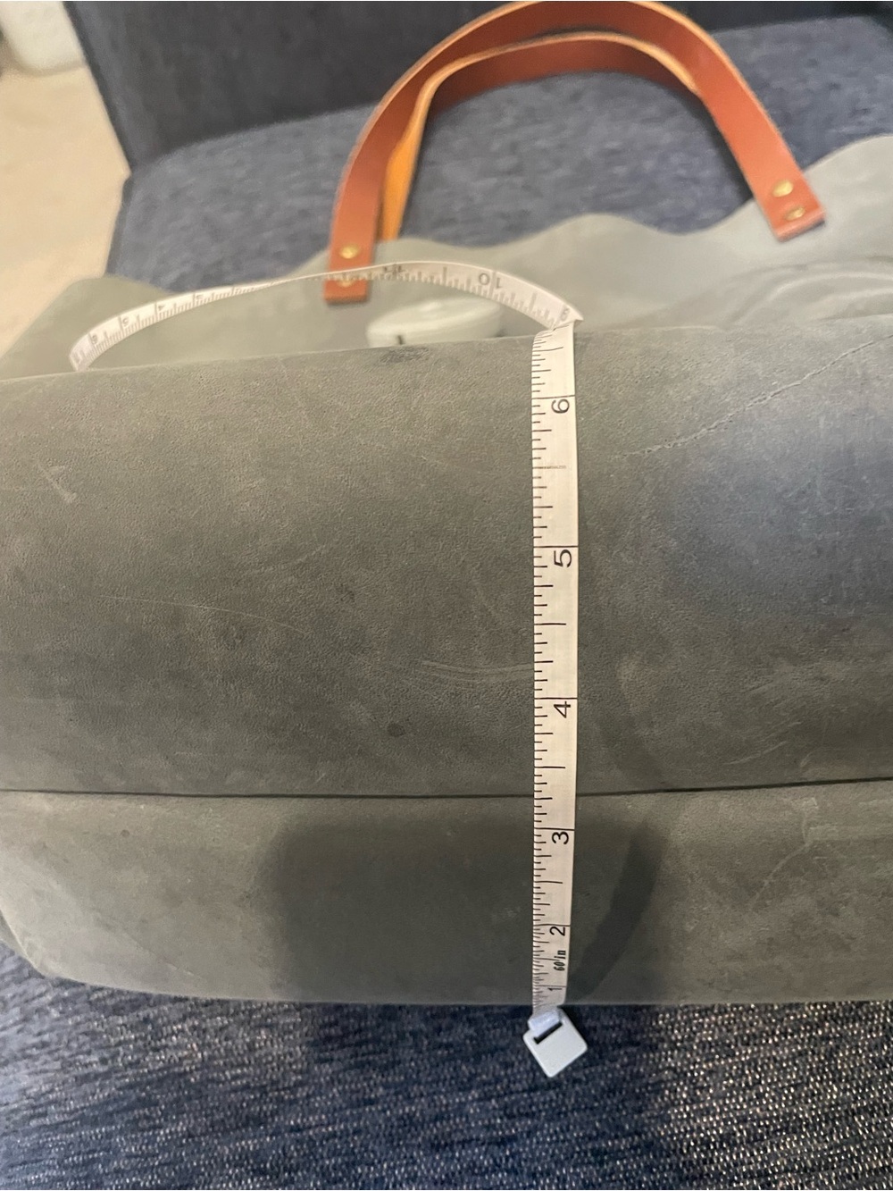 Portland Leather Large Peppercorn Tote - Picture 13 of 13